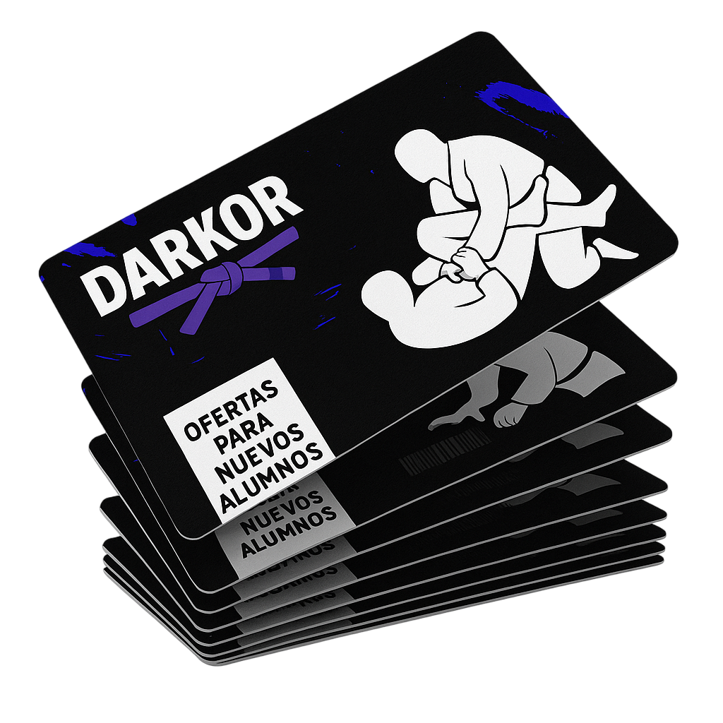 Tarjetas de ofertas Darkor